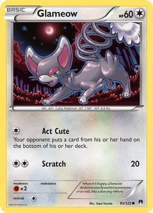 Glameow card image