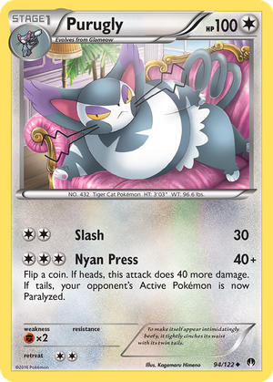 Purugly card image