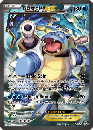 Blastoise EX card image