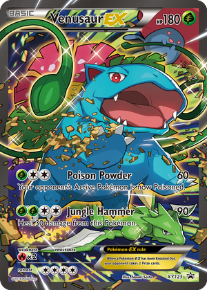 Venusaur EX card image