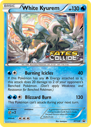 White Kyurem card image
