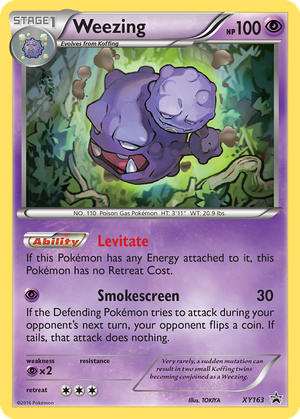 Weezing card image