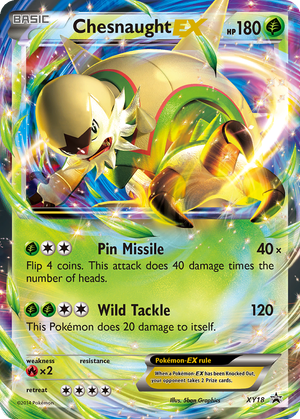 Chesnaught EX card image