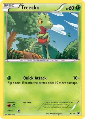 Treecko card image