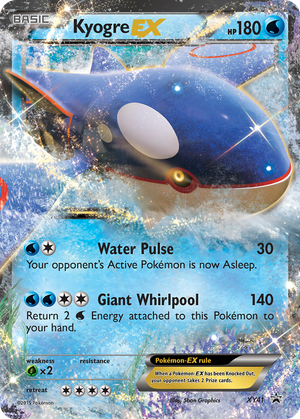 Kyogre EX card image