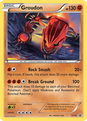 Groudon card image