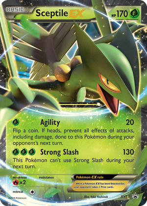 Sceptile EX card image