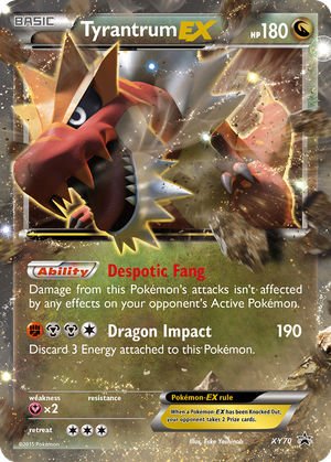 Tyrantrum EX card image