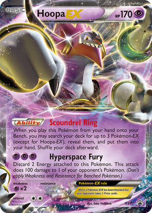 Hoopa EX card image