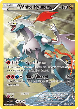 White Kyurem card image